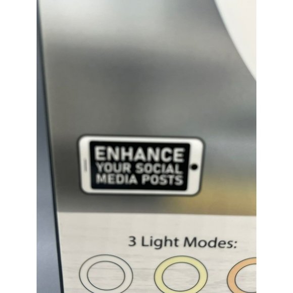 Studio Kit Light Ring 8” Bluestone 3 Light Modes #1660 - Picture 6 of 7